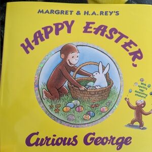 Curious George Happy Easter, Curious George Book by Margret Rey, H.A.